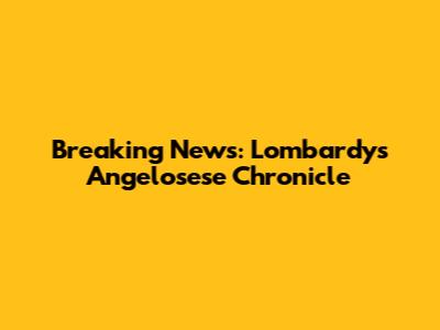 Breaking News: Lombardy's Angelosese Chronicle