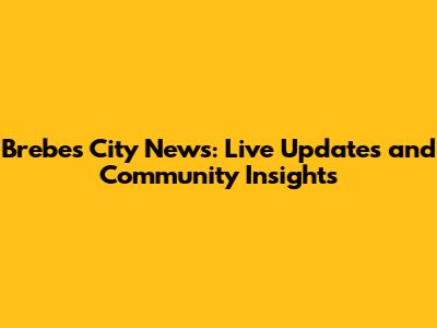 Brebes City News: Live Updates and Community Insights