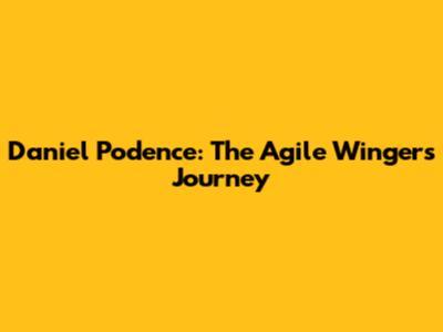 Daniel Podence: The Agile Winger's Journey