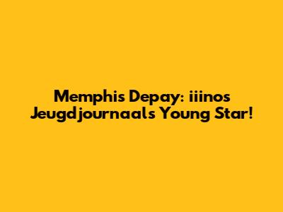 Memphis Depay: iiinos Jeugdjournaal's Young Star!