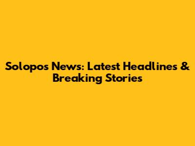 Solopos News: Latest Headlines & Breaking Stories