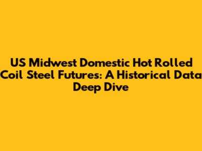 US Midwest Domestic Hot Rolled Coil Steel Futures: A Historical Data Deep Dive
